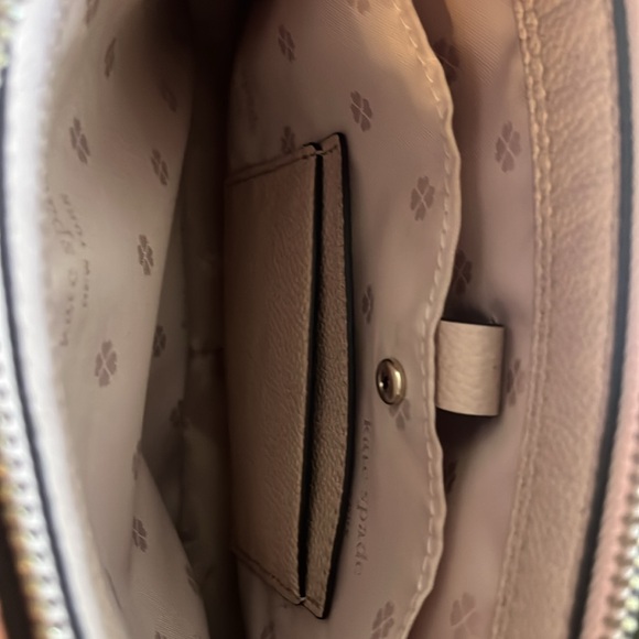 Kate Spade crossbody dusty rose and burgundy color - Picture 4 of 7